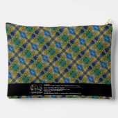 Textura #36 de obra Horizonte アクセサリーポーチ (裏面)