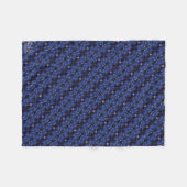 Textura #37 de obra Horizonte フリースブランケット (正面(横))