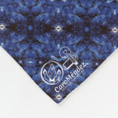 Textura #37 de obra Horizonte フリースブランケット (角)