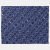 Textura #37 de obra Horizonte フリースブランケット (正面(横))