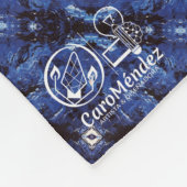 Textura #37 de obra Horizonte フリースブランケット (角)