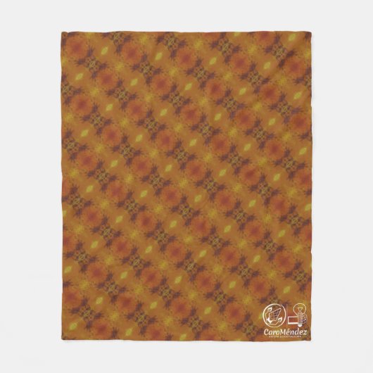 Textura #38 de la obra Nuit フリースブランケット (正面)