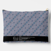 Textura #39 de obra Amanecer アクセサリーポーチ (裏面)