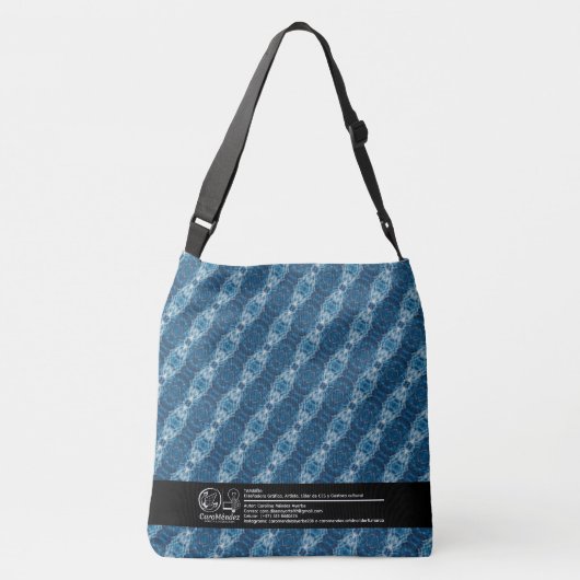 Textura #3 de la obra Cerezas クロスボディバッグ (裏面)