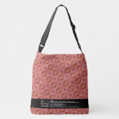 Textura #3 de la obra El corazón de los... クロスボディバッグ (裏面)