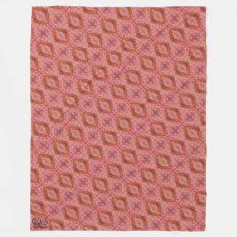 Textura #3 de la obra El corazón de los... フリースブランケット