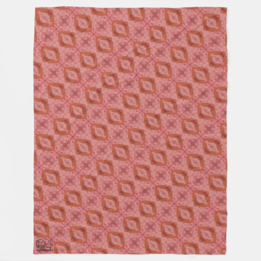 Textura #3 de la obra El corazón de los... フリースブランケット (正面)