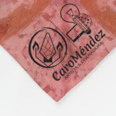 Textura #3 de la obra El corazón de los... フリースブランケット (角)