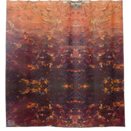 Textura #3 de la obra La puesta del sol シャワーカーテン