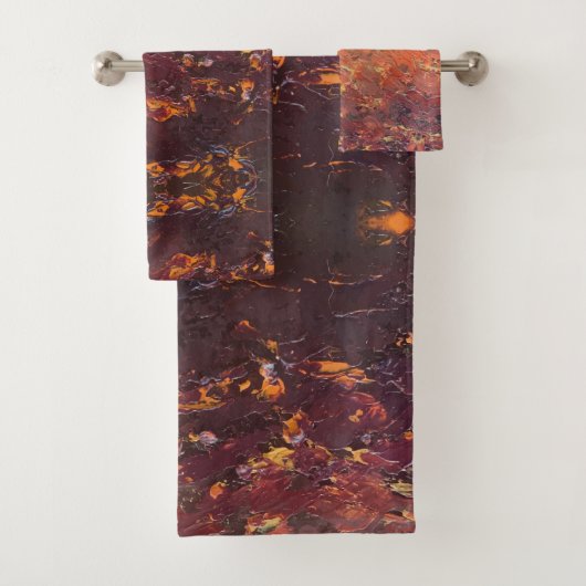 Textura #3 de la obra La puesta del sol バスタオルセット (インサイチュ)