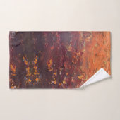 Textura #3 de la obra La puesta del sol バスタオルセット (ハンドタオル)