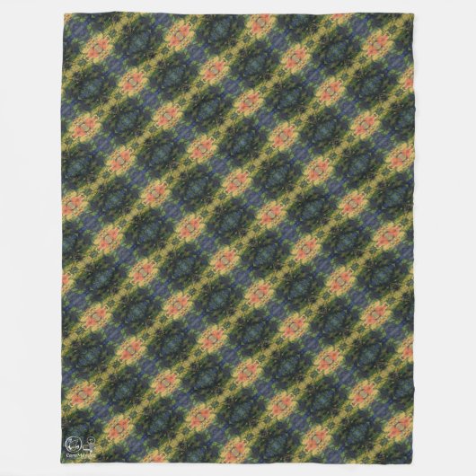 Textura #3 de la obra Maritimo フリースブランケット (正面)