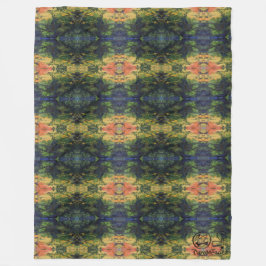 Textura #3 de la obra Maritimo フリースブランケット