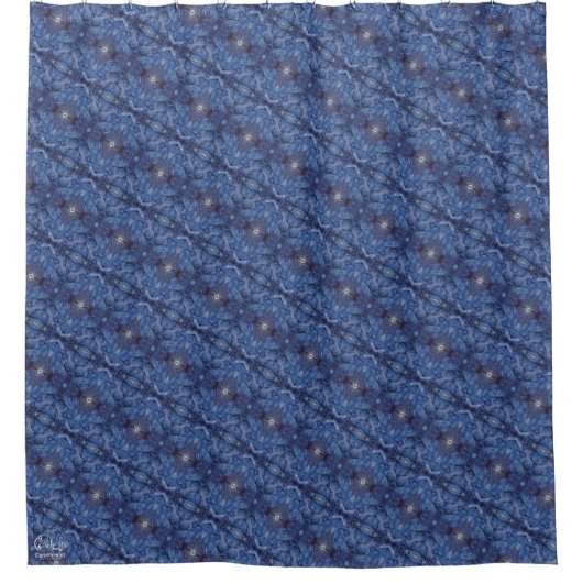 Textura #3 de obra Horizonte シャワーカーテン (正面)