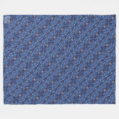 Textura #3 de obra Horizonte フリースブランケット (正面(横))