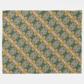 Textura #3 de obra La roca フリースブランケット (正面(横))