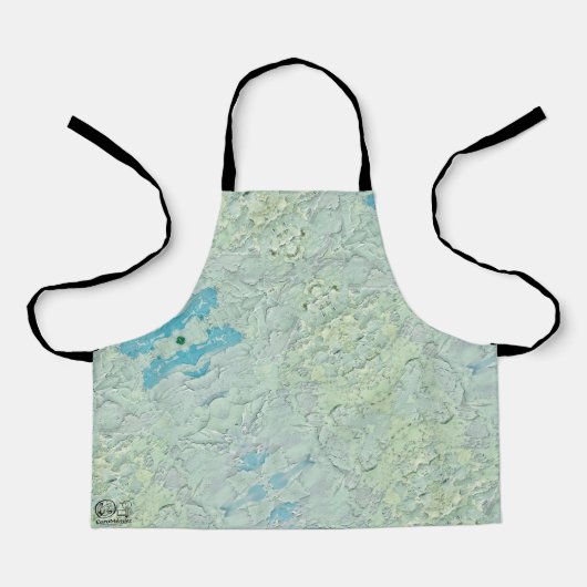 Textura #40 de obra Amanecer エプロン (正面)