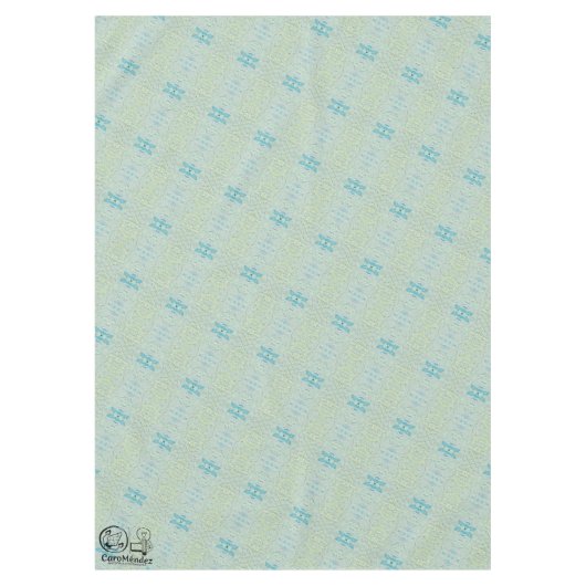 Textura #40 de obra Amanecer テーブルクロス (正面)