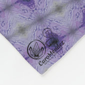 Textura #40 de obra Horizonte フリースブランケット (角)