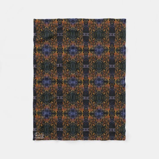 Textura #41 de obra Horizonte フリースブランケット (正面)