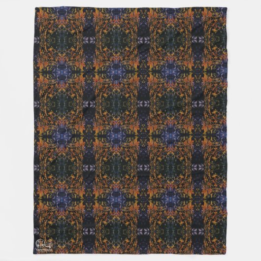 Textura #41 de obra Horizonte フリースブランケット (正面)