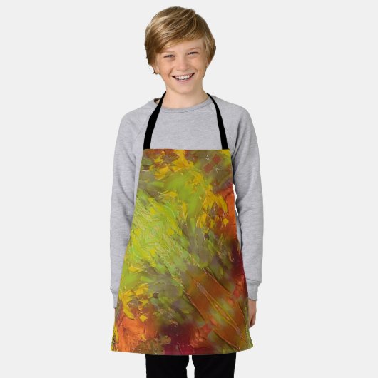 Textura #42 de la obra Nuit エプロン (着用した状態)