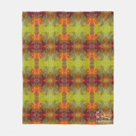 Textura #42 de la obra Nuit フリースブランケット