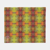 Textura #42 de la obra Nuit フリースブランケット (正面(横))