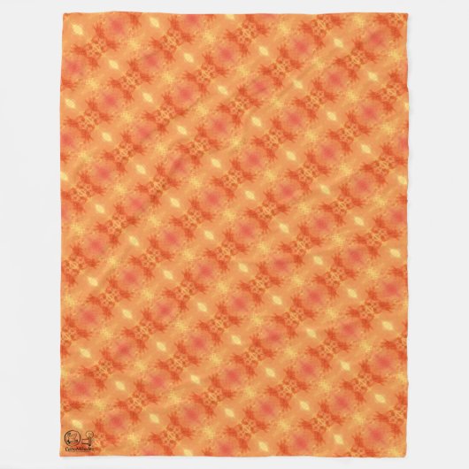 Textura #43 de la obra Nuit フリースブランケット (正面)