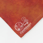 Textura #44 de la obra Nuit フリースブランケット (角)