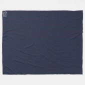 Textura #44 de obra Amanecer フリースブランケット (正面(横))