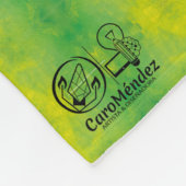 Textura #45 de la obra Nuit フリースブランケット (角)