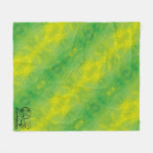 Textura #45 de la obra Nuit フリースブランケット (正面(横))