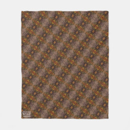  Textura #45 de obra Amanecer フリースブランケット