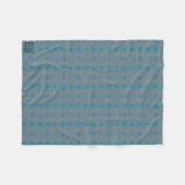 Textura #46 de obra Amanecer フリースブランケット (正面(横))