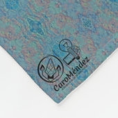 Textura #46 de obra Amanecer フリースブランケット (角)