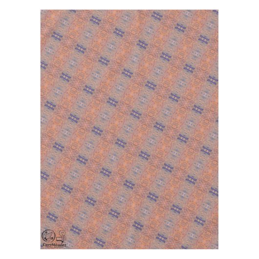 Textura #48 de obra Amanecer テーブルクロス (正面)