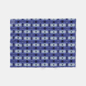 Textura #4.0 de la obra Cerezas フリースブランケット (正面(横))