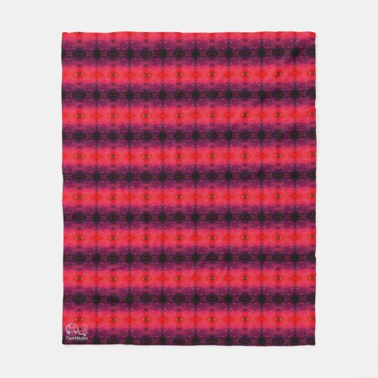 Textura #4.0 de la obra La puesta del sol フリースブランケット (正面)