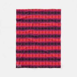 Textura #4.0 de la obra La puesta del sol フリースブランケット