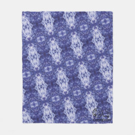 Textura #4 de la obra Cerezas フリースブランケット