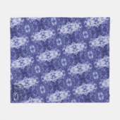 Textura #4 de la obra Cerezas フリースブランケット (正面(横))