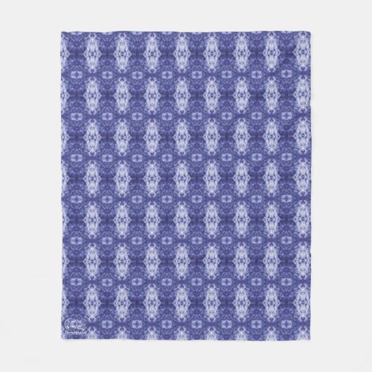 Textura #4 de la obra Cerezas フリースブランケット (正面)