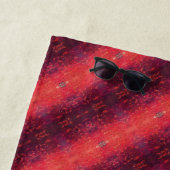 Textura #4 de la obra La puesta del sol ビーチタオル (インサイチュ)