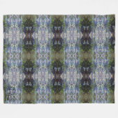 Textura #4 de la obra Maritimo フリースブランケット (正面(横))