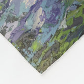 Textura #4 de la obra Maritimo フリースブランケット (角)