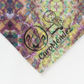 Textura #4 de la obra Piña フリースブランケット (角)