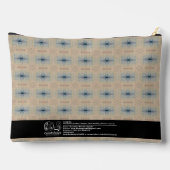 Textura #4 de la obra Viendo a travez de los ojos アクセサリーポーチ (裏面)