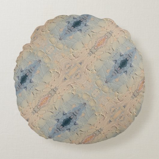 Textura #4 de la obra Viendo a travez de los ojos ラウンドクッション (正面)