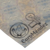 Textura #4 de obra Amanecer テーブルクロス (アングル)